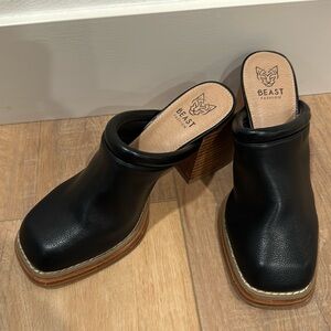 Black clogs